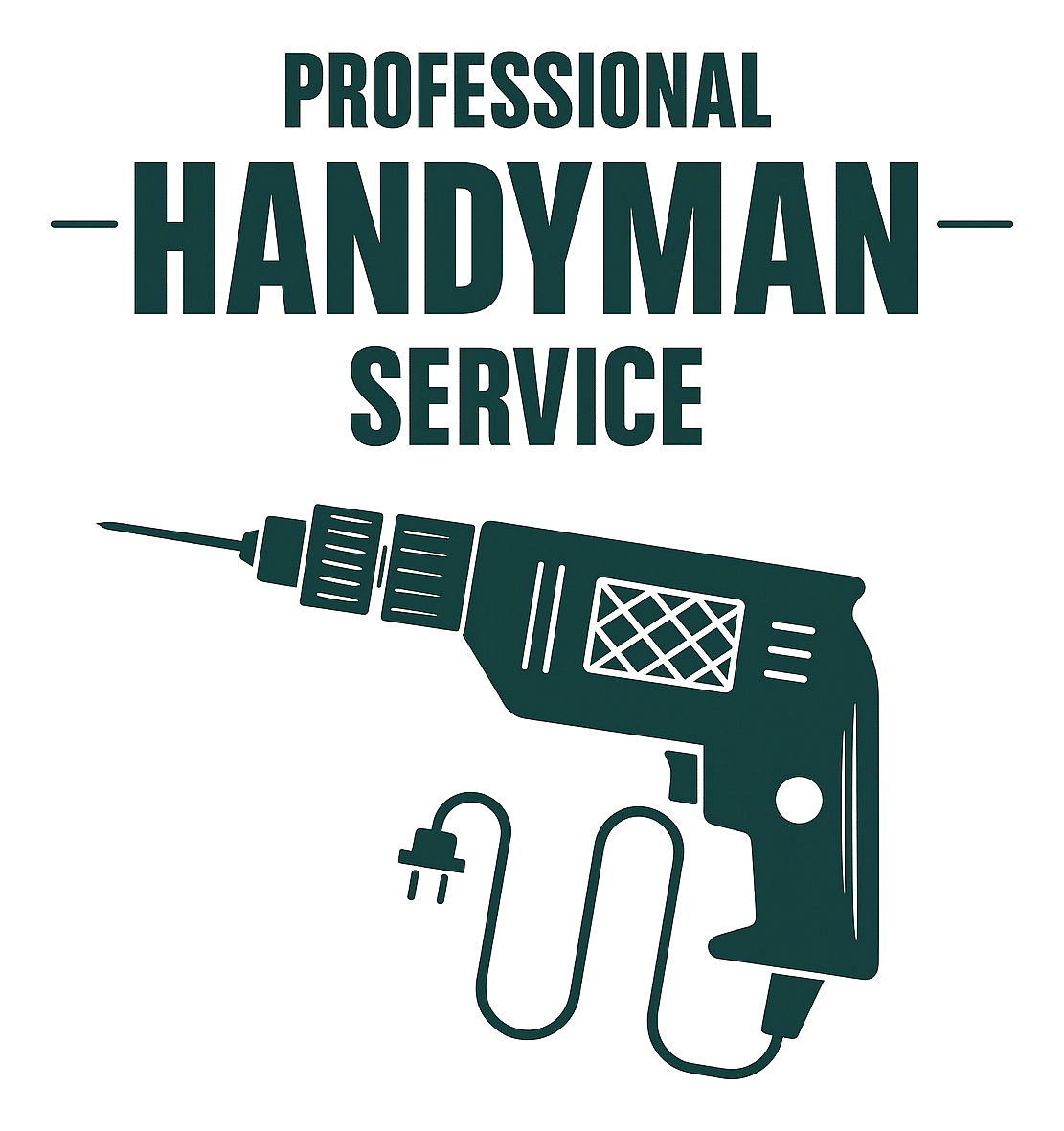 professional handyman services logo upscaled transparent margin 0pct